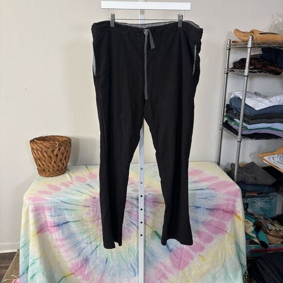 Betabrand seersucker pants casual beach drawstring size large women’s - Picture 5 of 6